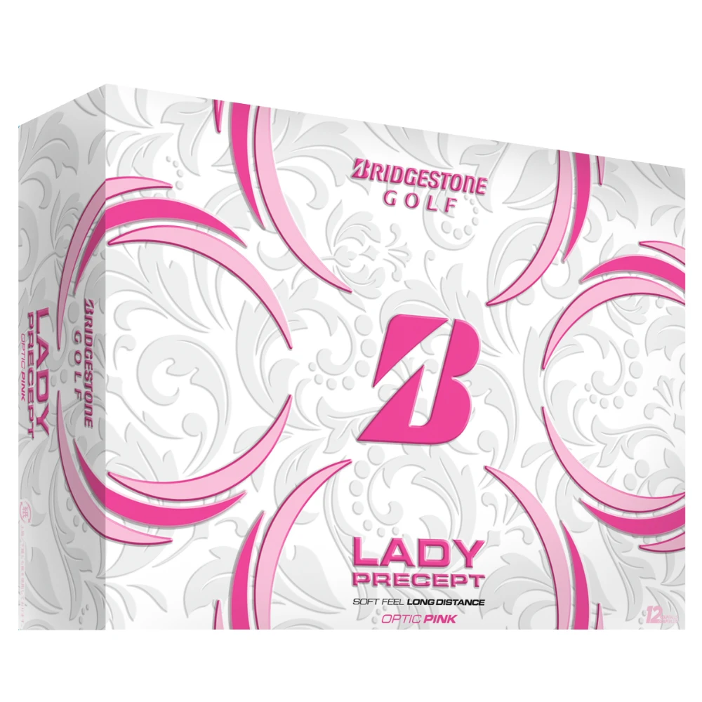 Bridgestone Lady Precept Pink Golf Balls 3 Bridgestone Lady Precept Pink Golf Balls