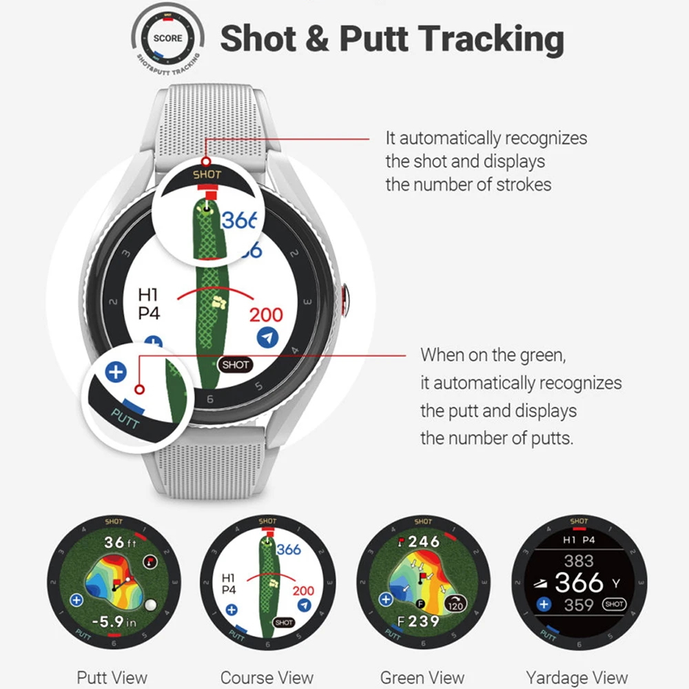 Voice Caddie T9 Golf GPS Smart Watch - Sale 5 Voice Caddie T9 Golf GPS Smart Watch - Sale - Image 3