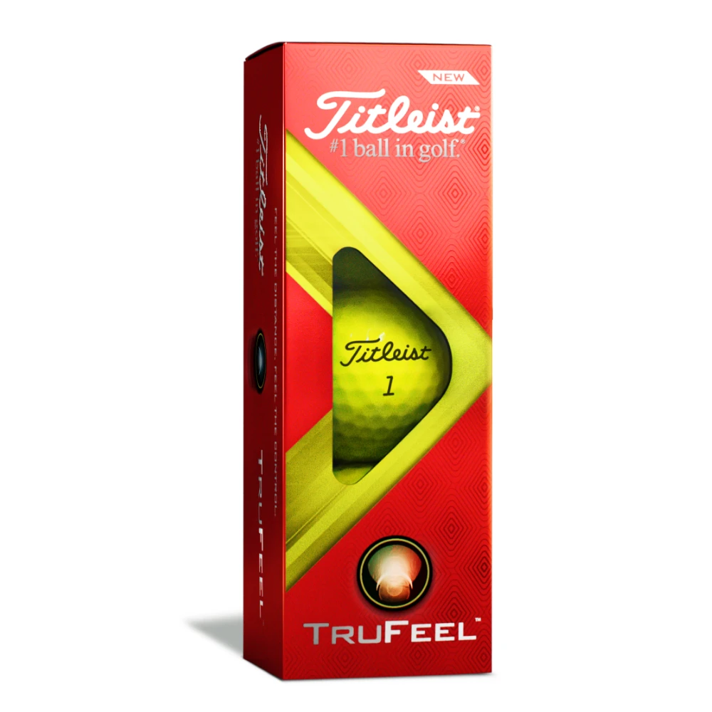 Titleist TruFeel Yellow Golf Balls 4 Titleist TruFeel Yellow Golf Balls - Image 3