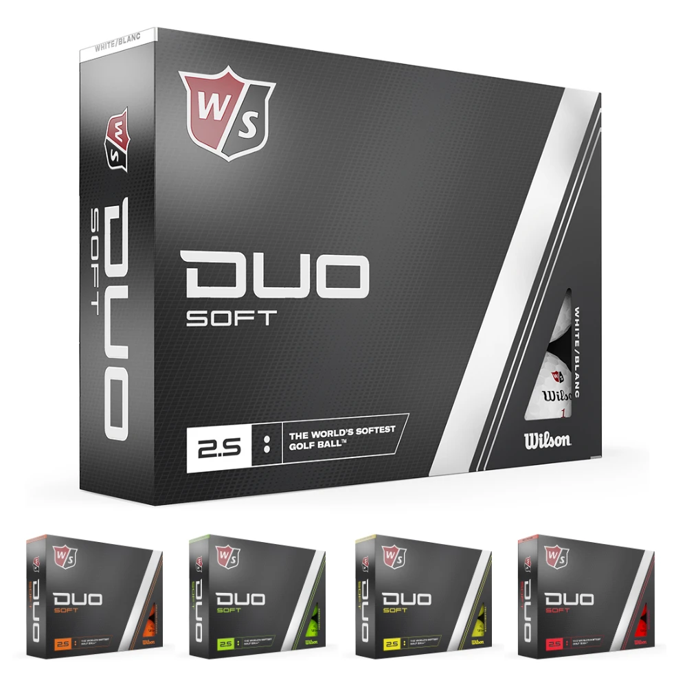 Wilson 2023 Duo Soft 12-Ball Golf Balls 3 Wilson 2023 Duo Soft 12-Ball Golf Balls