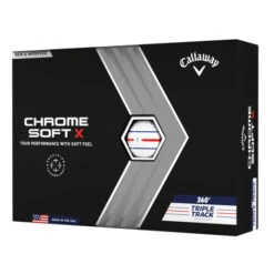Callaway Chrome Soft X 360 Triple Track Golf Balls - New 2023