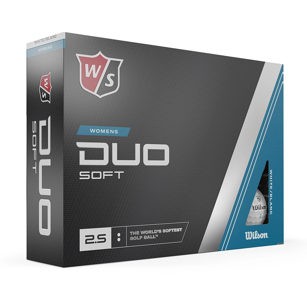 Wilson 2023 Duo Soft Ladies 12-Ball Golf Balls 3 Wilson 2023 Duo Soft Ladies 12-Ball Golf Balls