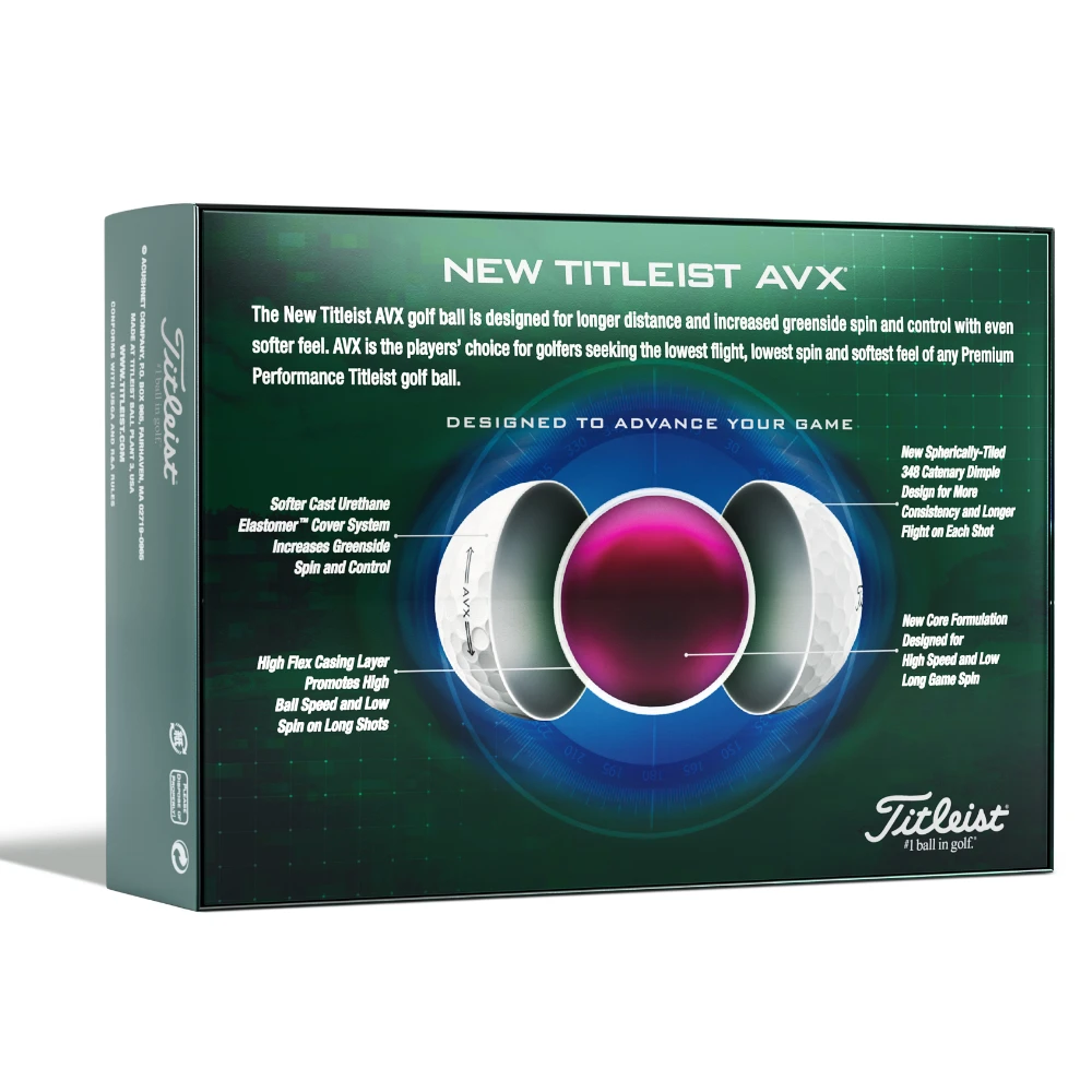 Titleist AVX Golf Balls 6 Titleist AVX Golf Balls - Image 4