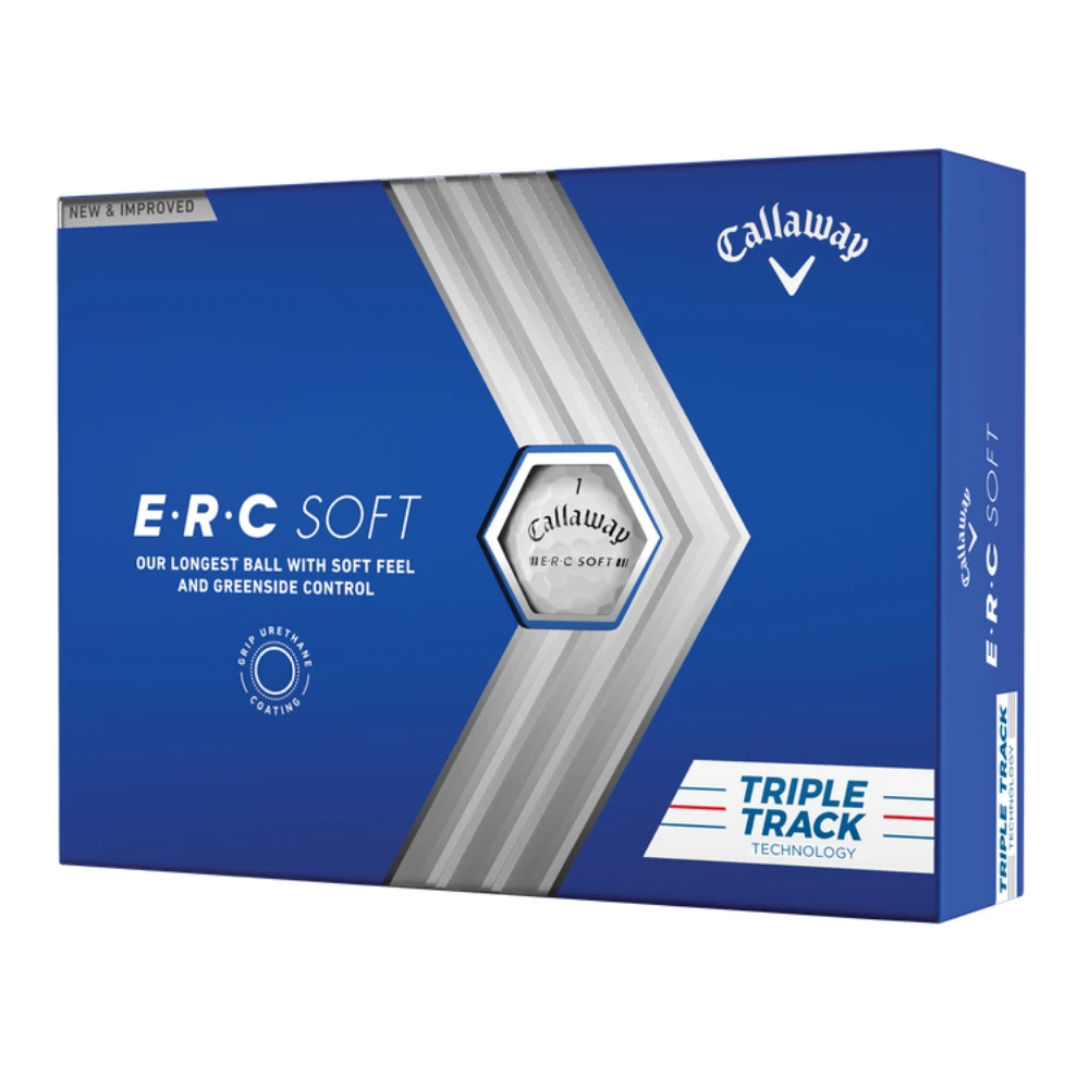 Callaway ERC Soft Triple Track Golf Balls - 2023 Version 3 Callaway ERC Soft Triple Track Golf Balls - 2023 Version