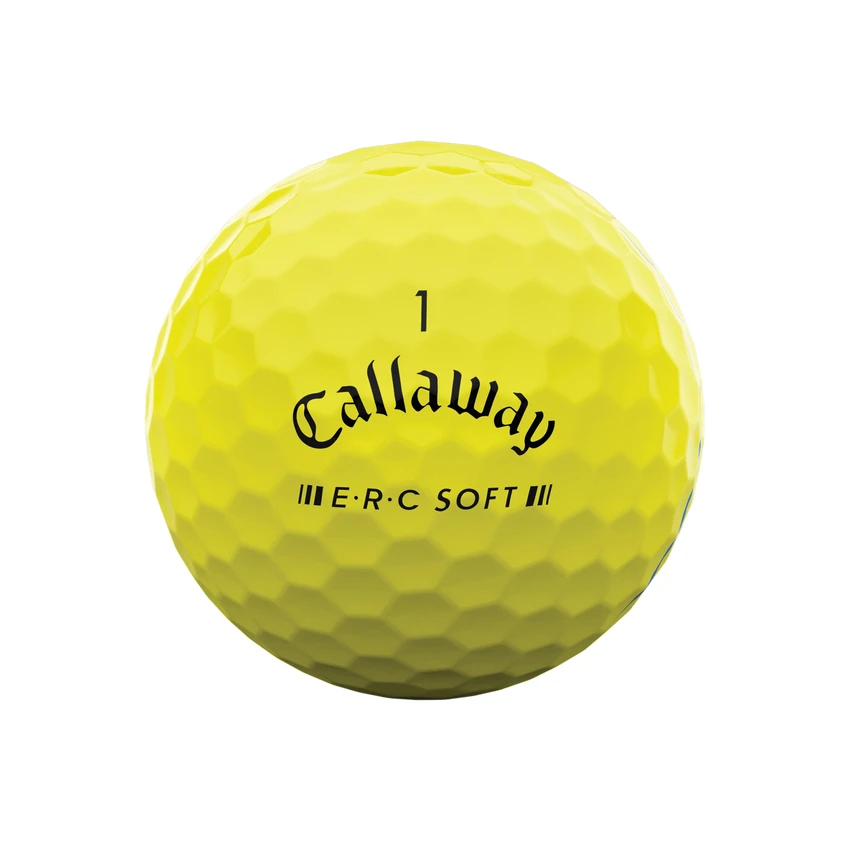 Callaway ERC Soft Yellow Triple Track Golf Balls - 2023 Version 7 Callaway ERC Soft Yellow Triple Track Golf Balls - 2023 Version - Image 5