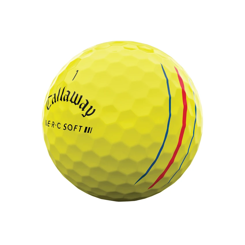 Callaway ERC Soft Yellow Triple Track Golf Balls - 2023 Version 8 Callaway ERC Soft Yellow Triple Track Golf Balls - 2023 Version - Image 6