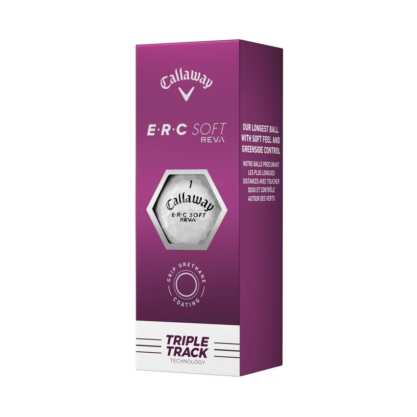 Callaway ERC Soft Reva Triple Track Golf Balls - 2023 Version 7 Callaway ERC Soft Reva Triple Track Golf Balls - 2023 Version - Image 5