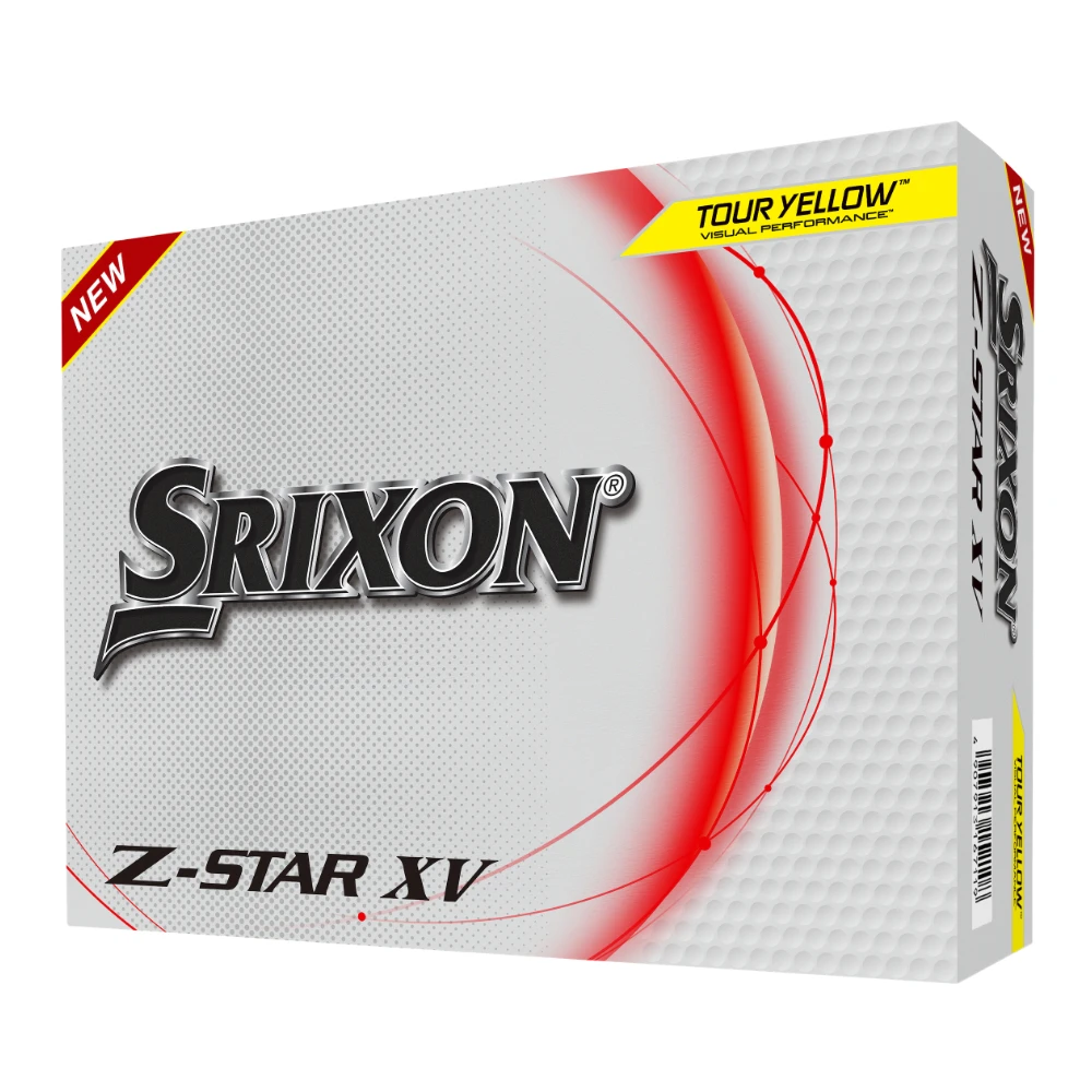 Srixon Z Star XV Yellow Golf Balls 3 Srixon Z Star XV Yellow Golf Balls