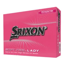 Srixon Lady Soft Feel Passion Pink Golf Ball - 2023 Version
