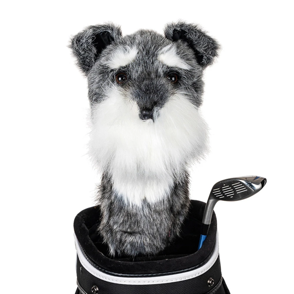 Daphne's Golf Headcover - Schnauzer 4 Daphne's Golf Headcover - Schnauzer - Image 2