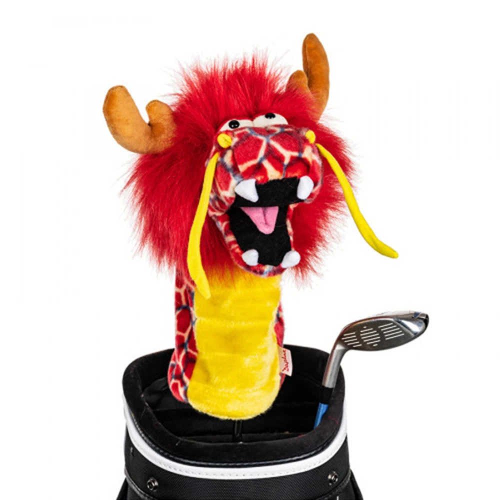Daphne's Golf Headcover - Red Dragon 4 Daphne's Golf Headcover - Red Dragon - Image 2