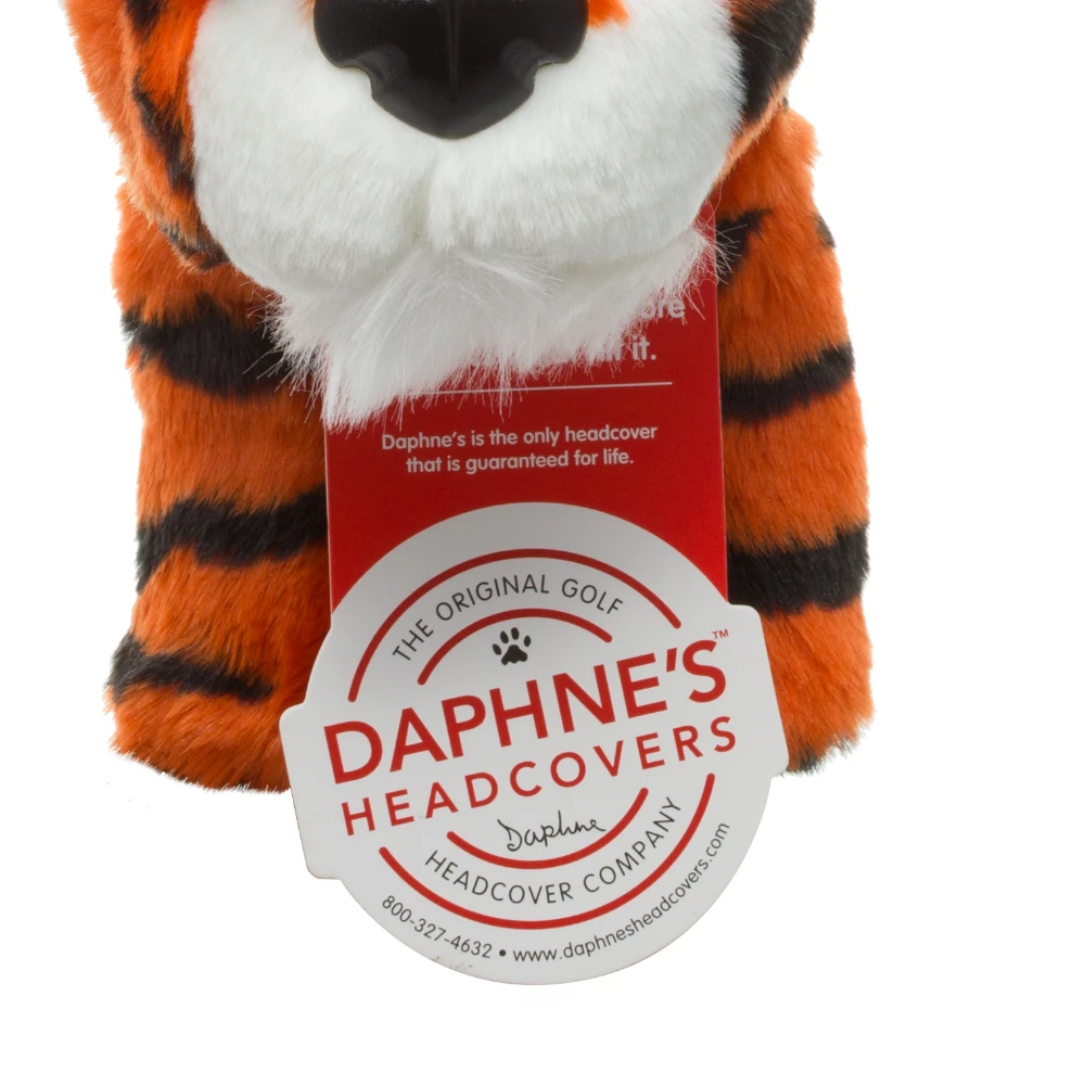Daphne's Golf Hybrid Headcover - Tiger 5 Daphne's Golf Hybrid Headcover - Tiger - Image 3