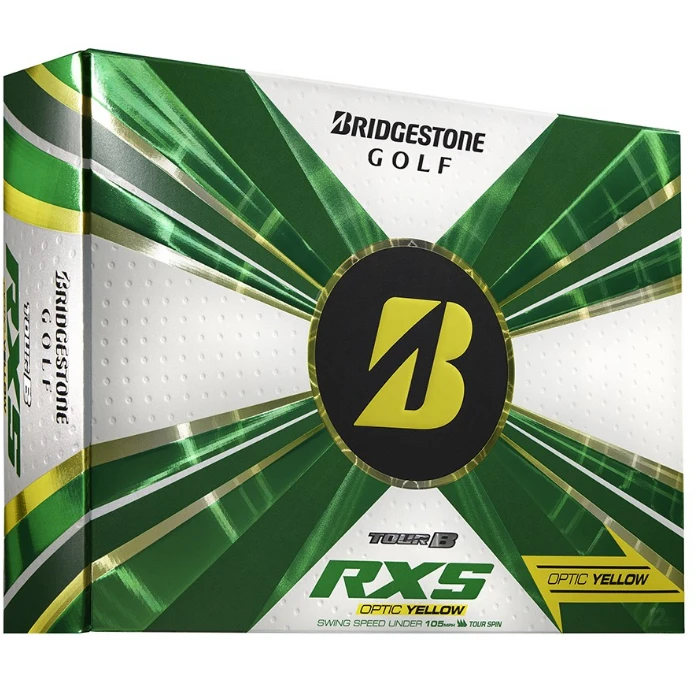 Bridgestone Tour B RXS Yellow Golf Balls 3 Bridgestone Tour B RXS Yellow Golf Balls
