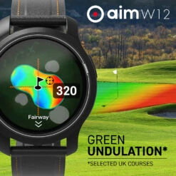 Golfbuddy Aim W12 GPS Full Colour Touch Screen Watch -Best Golf Shop F04B710E 9733 4DA3 16EEC5F8142827FD