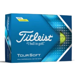 Titleist Tour Soft Yellow Golf Balls