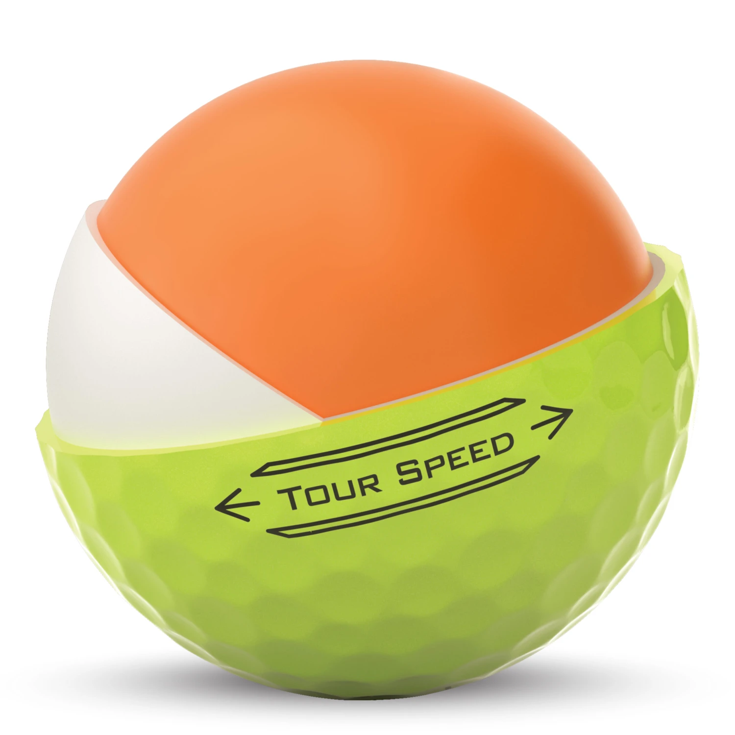 Titleist Tour Speed Yellow Golf Balls 5 Titleist Tour Speed Yellow Golf Balls - Image 3