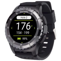 SkyCaddie LX5C Ceramic GPS Watch 11 SkyCaddie LX5C Ceramic GPS Watch -Best Golf Shop LX5 facing left FCB