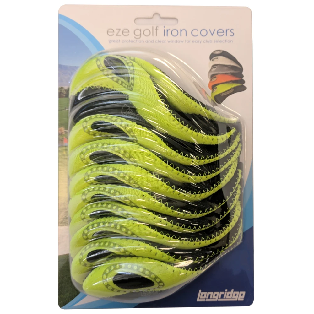 Longridge EzeCover Iron Golf Headcovers 10 Pack 5 Longridge EzeCover Iron Golf Headcovers 10 Pack - Image 3