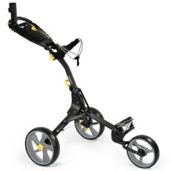 ICart Compact Evo Golf Push Trolley - Black/Grey